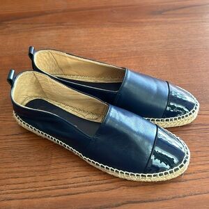 Patricia Green Leather Lynne Espadrilles